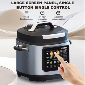 <span class=keywords><strong>Olla</strong></span> <span class=keywords><strong>a</strong></span> presión eléctrica de acero inoxidable <span class=keywords><strong>a</strong></span> precio de fábrica, ollas <span class=keywords><strong>a</strong></span> presión eléctricas multicocina de <span class=keywords><strong>10</strong></span> <span class=keywords><strong>litros</strong></span> con freidora de aire - Product Image 4