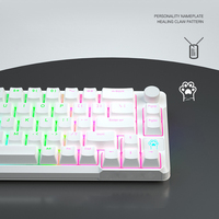 Clavier électronique sans fil rechargeable pour ordinateur portable filaire mini pc à bas prix clavier de jeu rétro-éclairé pour bureau mécanique OEM DIY