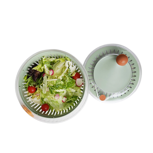 Kitchen Household Plastic Eco-Friendly <b>Vegetable</b> <b>Fruit</b> Food Dehydrator Quick Drying Multifunction Manual Salad Spinner Dryer - Product Image 2