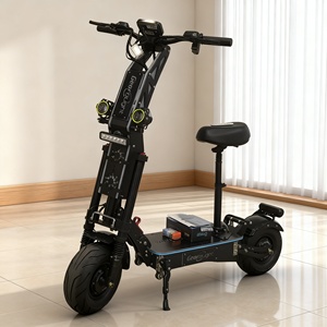 US Warehouse G14 Electric Scooter 72V 35Ah Dual Motor Adults E Scooter With 13Inch Road Tire Front Rear Shock Absorption - Product Image 1
