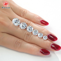 Diamante Cultivado en Laboratorio Redleaf con Certificación IGI, 0.3-5ct, Color D, VVS-VS, HPHT y CVD, Gema Suelta al por Mayor