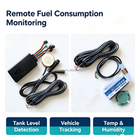 Capteur de niveau de carburant ultrasonique RS232, transmetteur de température et d'humidité SG003, traceur GPS 4G antivol pour camion et bateau