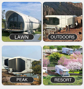 Maison en forme de capsule spatiale de style aventure |   Pod préfabriqué durable pour la vie en plein air et les projets de retraite en pleine nature - Product Image 6