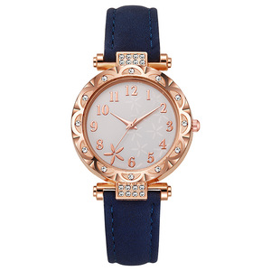 Vente en gros de montres à quartz pour femmes, décontractées, avec cadran en forme d'étoile de mer, pour le commerce transfrontalier - Product Image 5