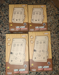 Trẻ em điều khiển từ xa đèn LED bận rộn Board Montessori ổ cắm đồ chơi chuyển đổi ghi âm cảm giác trò chơi du lịch hoạt động giáo dục đồ chơi - Product Image 6