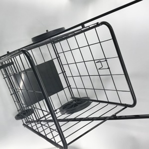 80 किलो बड़े फोल्डिंग लाइन शॉपिंग ट्रोली कार ट्रॉली और कार ट्रॉली की खरीदारी के साथ - Product Image 3