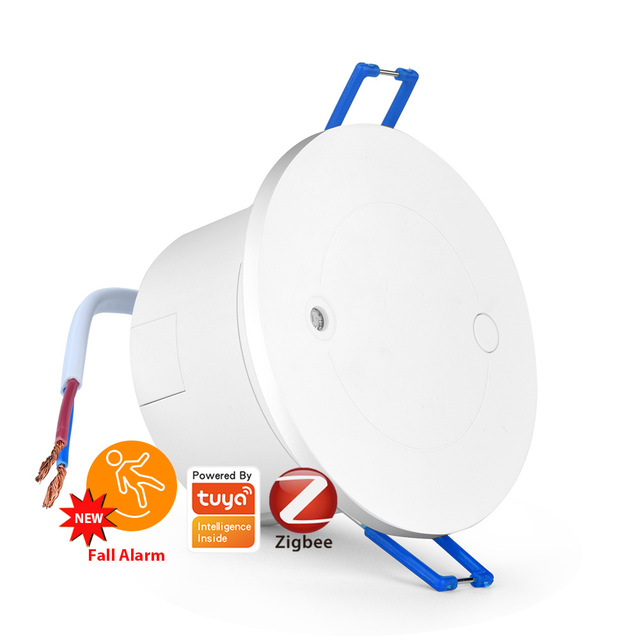 Tuya Wifi Zigbee Human Presence Detector Mmwave Radar Technology Elderly Safety Fall Alert Industrial Grade Sensor Multi Sharing
