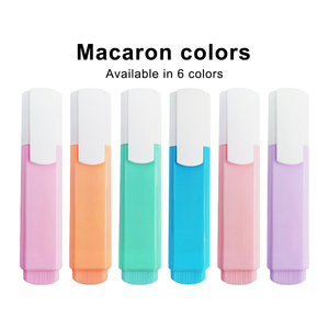 Khy <span class=keywords><strong>Highlighter</strong></span> bút phẳng bàn chải tip cho trẻ em màu sắc tươi sáng huyền diệu Macaron Huỳnh Quang <span class=keywords><strong>Highlighter</strong></span> Bút Bộ - Product Image 5