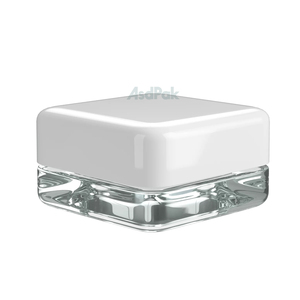 Frasco de Vidrio Transparente Cuadrado de 5 ml a Precio de Fábrica, Resistente a Niños, para Concentrados - Product Image 1