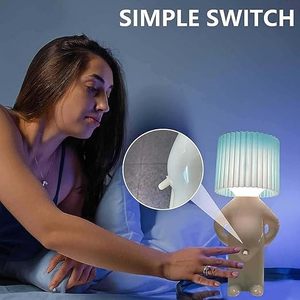 Luces <span class=keywords><strong>de</strong></span> noche pequeñas, decoración del hogar, regalo novedoso, <span class=keywords><strong>l</strong></span>ámpara <span class=keywords><strong>de</strong></span> mesita <span class=keywords><strong>de</strong></span> noche, regalos <span class=keywords><strong>de</strong></span> Navidad para hombres/novio, regalos del Día <span class=keywords><strong>de</strong></span> San Valentín - Product Image 2