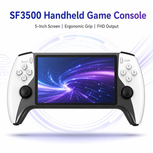 Console di <span class=keywords><strong>Gioco</strong></span> Portatile SF3500 Bestseller Transfrontaliero, Schermo da 5 Pollici, Doppi Joystick Analogici, Stile Arcade Retrò, Mirroring su TV - Product Image 2