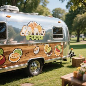 Remorque de restauration de haute qualité 2025, entièrement équipée, camionnette, camion, chariot de nourriture, chariot de boissons - Product Image 3