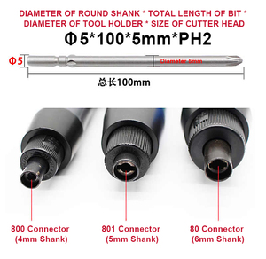 TOOLJOY Manufacturer OEM ODM S2 #0 #00 Torx Plus Tamper Proof <strong>Security</strong> <strong>Bit</strong> Set Precision Magnetic Screwdriver 801 Electric <strong>Bits</strong> - Product Image 4
