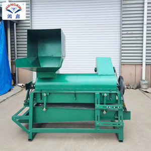 Moissonneuse-batteuse multifonctionnelle HONGXIN à transmission par engrenages, machine agricole verte pour la récolte du riz et des graines de tournesol - Product Image 1
