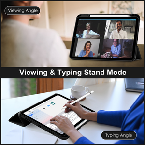 Đơn giản trifold bú<span class=keywords><strong>t</strong></span> chì khe cắm Acrylic Bìa trường hợp đối với <span class=keywords><strong>iPad</strong></span> không khí 2024 13 inch Pro 11 inch <span class=keywords><strong>iPad</strong></span> <span class=keywords><strong>Mini</strong></span> 6 5 4 3 điện thoại di động trường hợp - Product Image 5