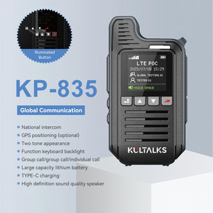 KULTALKS KP-835 Netwerk Simkaart Walkie-Talkie 4G LTE Wereldwijd PTT 200 Mijl Lange Afstand Tweeweg Radio N2522 - Product Image 2