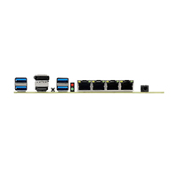 Motherboard Lga1700 NAS 4 Ethernet 8 SATA Generasi ke-12 13 14 Intel Core I3 I5 I7 I9 B760 Mobo Ddr5 B760 Firewall Itx