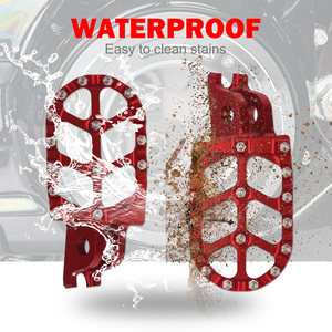 Reposapiés para Motocross, Pedales para CR125 CR250 CRF150R CRF250R CRF450R CRF450X/450L KX250X KX450X KX450 KX250 CRF1100L <span class=keywords><strong>CRF250RALLY</strong></span> - Product Image 6