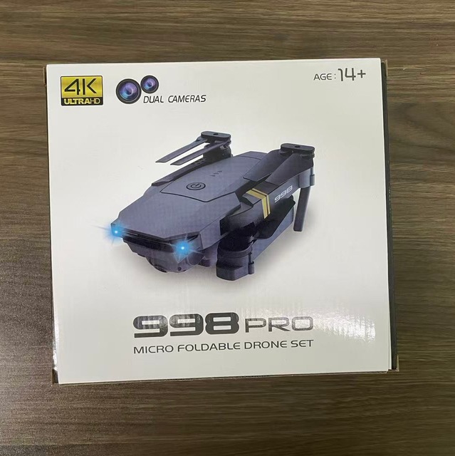 998 Pro Drone Cheap High Quality Children's Birthday Gift Toys Mini Foldable Long Range Remote Control FPV Beginner Drone