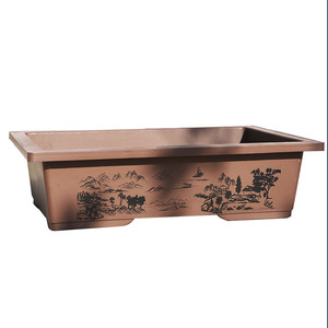 Pots de culture en plastique épaissi pour plantes aquatiques, pots de culture de légumes, pots à fleurs longs en forme de râle, vente en gros de fleurs et plantes vertes pour la maison - Product Image 1
