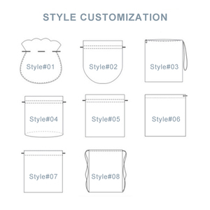 Factory Price <strong>Draw</strong> String Bags Custom Logo White Muslin Cotton Canvas Drawstring Shoe Bags Custom Cloth Dust Filter Bag Dustbags - Product Image 4