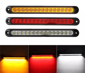 Đèn Hậu Xe Tải Rơ Moóc 25Cm 12V 24V 15 <span class=keywords><strong>LED</strong></span> Đèn Phanh Sau Đèn Báo Hiệu Dừng Cho Xe Tải Đèn Phanh Sau 10-30V - Product Image 2