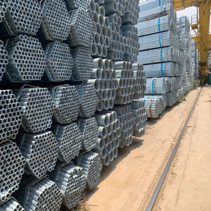 High quality custom best quality pipe pre galvanized <b>steel</b> pipe galvanised tube - Product Image 2