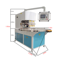 Équipement de jointure en plastique semi-automatique pour le matériel de PVC/PET/APET/PETG facile à utiliser