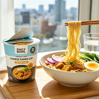 Popular 200g Thai Green Curry Ramen Instant Noodles Wholesale Southeast Asia Flavor Quick Meal