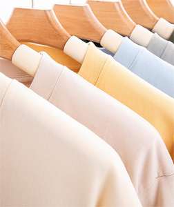 T-shirt YKH 260 g/m² pour homme, manches courtes, haute qualité, 100 % coton, streetwear, col rond, logo personnalisé, <span class=keywords><strong>anti</strong></span>-acariens - Product Image 2