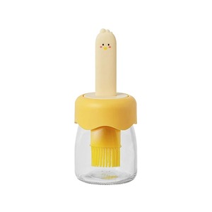 <b>Silicone</b> Brush Oil Bottle Cooking BBQ Kitchen Seasoning Bottle Set Oil Brush BBQ Brush Heat-resistant BBQ Brush Outdoor BBQ <b>Tool</b> - Product Image 1