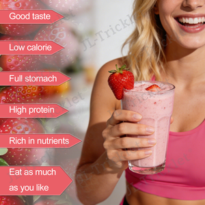 Batido de Proteína Personalizado con Sabor a Fresa, Supresor del Apetito, Quema Grasa, Asegura la Nutrición, Batido de Leche en Polvo para Adelgazar - Product Image 5