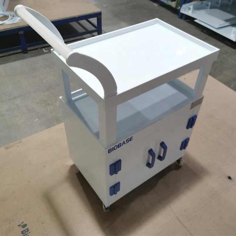 Медицинское оборудование BIOBASE, больничная тележка, тележка из полипропилена, тележка для реагентов
