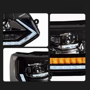 Faros Delanteros HETOP para <span class=keywords><strong>Caravelle</strong></span> <span class=keywords><strong>T5</strong></span> 2010-2015, Lentes LED, Actualización de Luces Delanteras, Accesorios para Automóviles, Gran Venta, Plug and Play, DRL para Volkswagen - Product Image 5