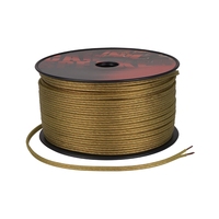 JLD AUDIO Vente directe d'usine Câble de haut-parleur flexible PVC 2 conducteurs 16AWG Câble audio 16GA pour voitures