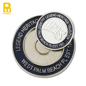 Nouveau golf magnétique puce de poker de marqueur de balle de golf en métal gros marqueur pièce avec logo personnalisé accepter personnalisé boîte de cadeau de présentation - Product Image 2