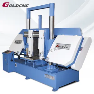 GOLDCNC vollautomatische GZ4260 Gantry-Typ industrielle Eisen-Metall-Schneideband-Sägemaschine