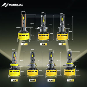 Vente en gros Offre Spéciale en stock 260W 45000Lm CSP 4575 6500K H4 H7 CANbus voiture LED phares ampoules 2Y garantie HB3 H4 pour Toyota - Product Image 2