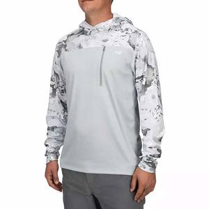 Sudadera con Capucha de Manga Larga para Hombre, Transpirable, con Protección Solar UPF 50+, Anti-UV, Camuflaje, para Caza y Pesca - Product Image 2