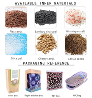 Nouveaux produits 2026 – Coussin chauffant pour le cou à semences naturelles, à chaleur humide micro-ondable, pour soulager les douleurs cervicales