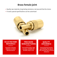 Connecteur à joint en laiton personnalisé, raccord rapide pour l'eau, connecteur hydraulique professionnel pour le transfert de fluides de précision