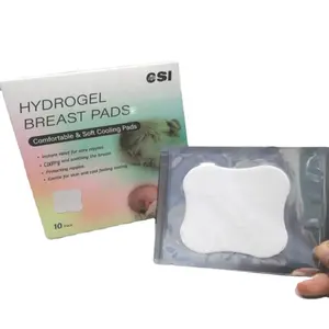 Almohadillas de enfermería calmantes de hidrogel CSI Comfort para amamantar almohadillas de enfriamiento para pezones