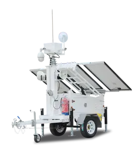 1080p Hd Digital Camera CCTV Solar Trailer