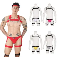 Sexy Bondage Belt for Men, Large Elastic Underwear