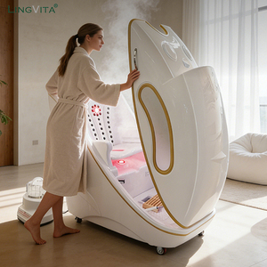 Lingvita Bestseller Sauna-Kapsel Sauna-Pod Fabrikpreis Acrylmaterial für Schönheitssalons - Product Image 1