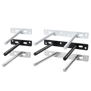 Hidden Invisible Floating Shelf Brackets shelf T bracket Welding Decorative Angle Brackets