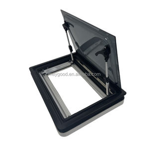 Nouveau ECE passé 500x350mm plat Double vitrage verre acrylique RV camping-car remorque camion camping-car <span class=keywords><strong>fenêtre</strong></span> avec rideau <span class=keywords><strong>pour</strong></span> remplacement - Product Image 1