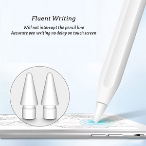 หัวปากกาสไตลัสพลาสติกแบบเปลี่ยนได้ 2B/2H สำหรับดินสอ Pencil รุ่นที่ 1 และ 2 (สีดำ/สีขาว) - Product Image 4