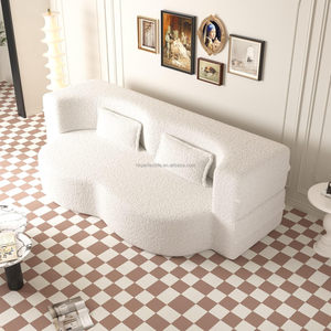Quality Compressible Upholstered <b>Sofa</b> Bed Set-Extendable Reclining Foldable Compact <b>Sofa</b> for Apartment Villa Gym & School Use - Product Image 1