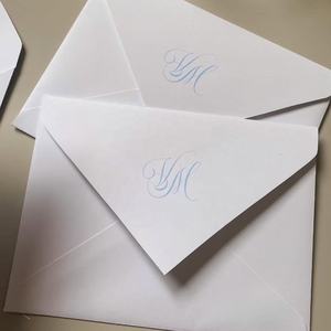 プレミアムカスタム封筒＆エンボス加工を施したオフセット印刷紙 ブランドプロモーション、ホリデーカード、サンキューカードパック - Product Image 6